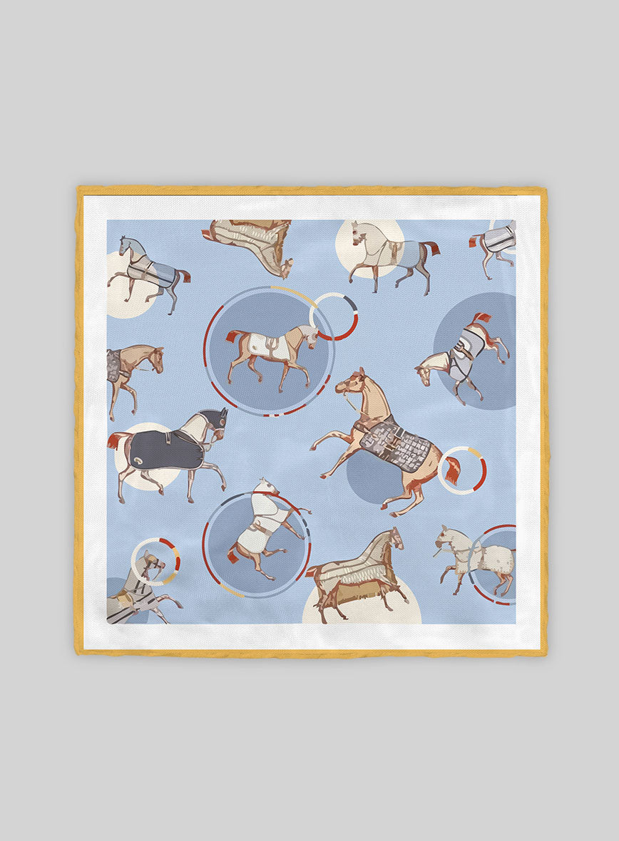 Equinoza Silk Pocket Square - StudioSuits