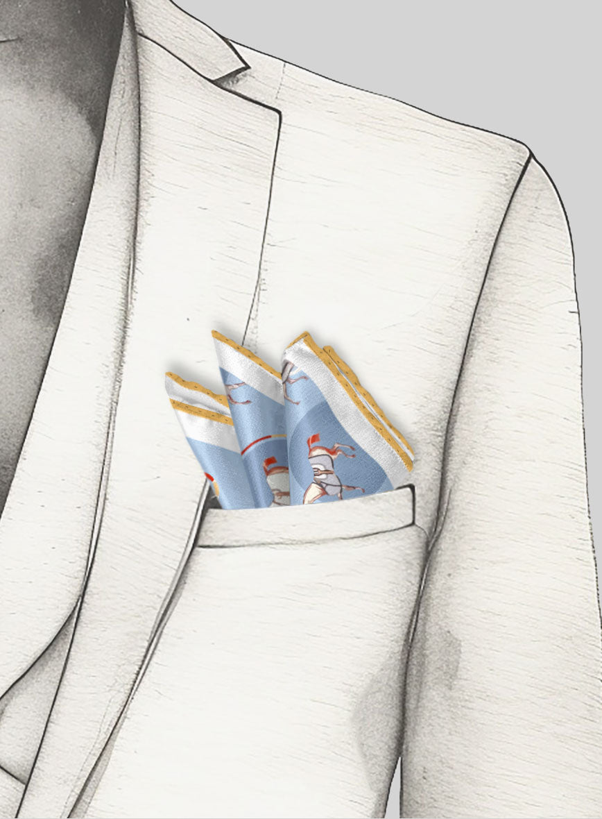 Equinoza Silk Pocket Square - StudioSuits