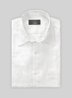 European White Linen Shirt