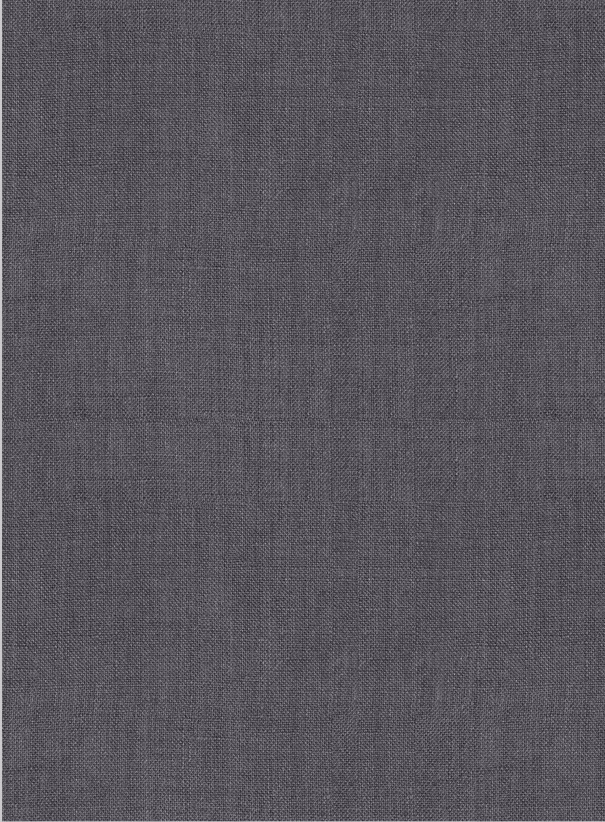 European Haze Purple Linen Shirt - StudioSuits