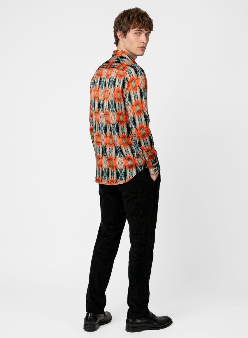 Evaristo Silk Cotton Shirt - StudioSuits