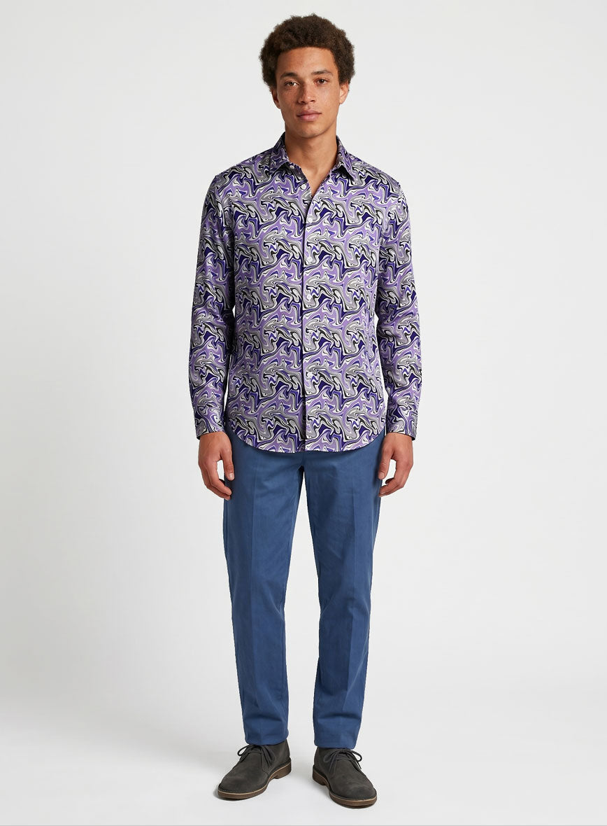 Evelina Silk Cotton Shirt - StudioSuits