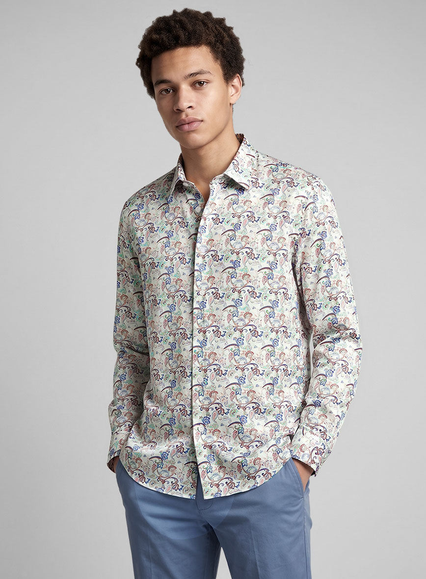 Fabiano Silk Cotton Shirt - StudioSuits