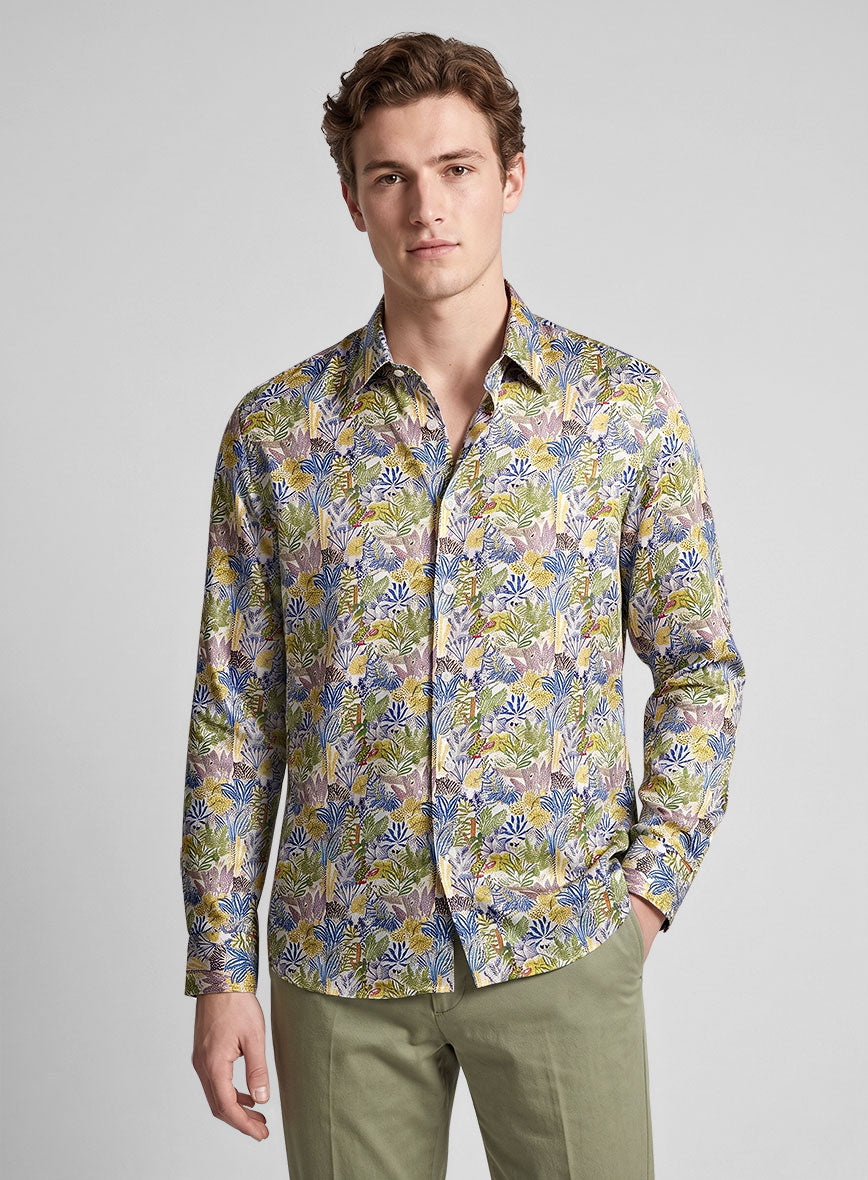 Fabiole Silk Cotton Shirt - StudioSuits