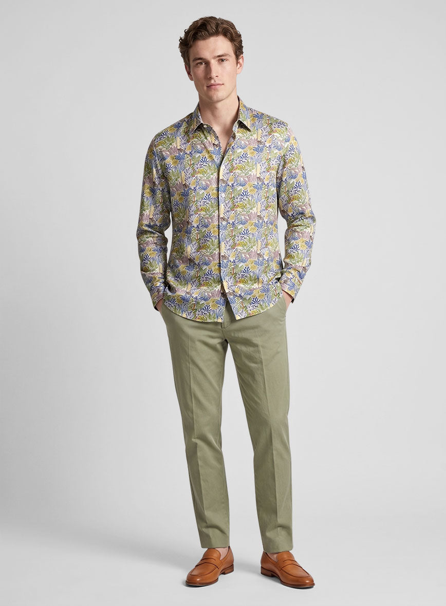 Fabiole Silk Cotton Shirt - StudioSuits