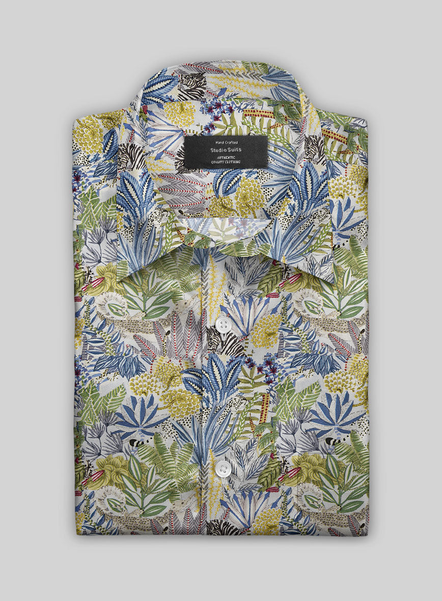 Fabiole Silk Cotton Shirt - StudioSuits