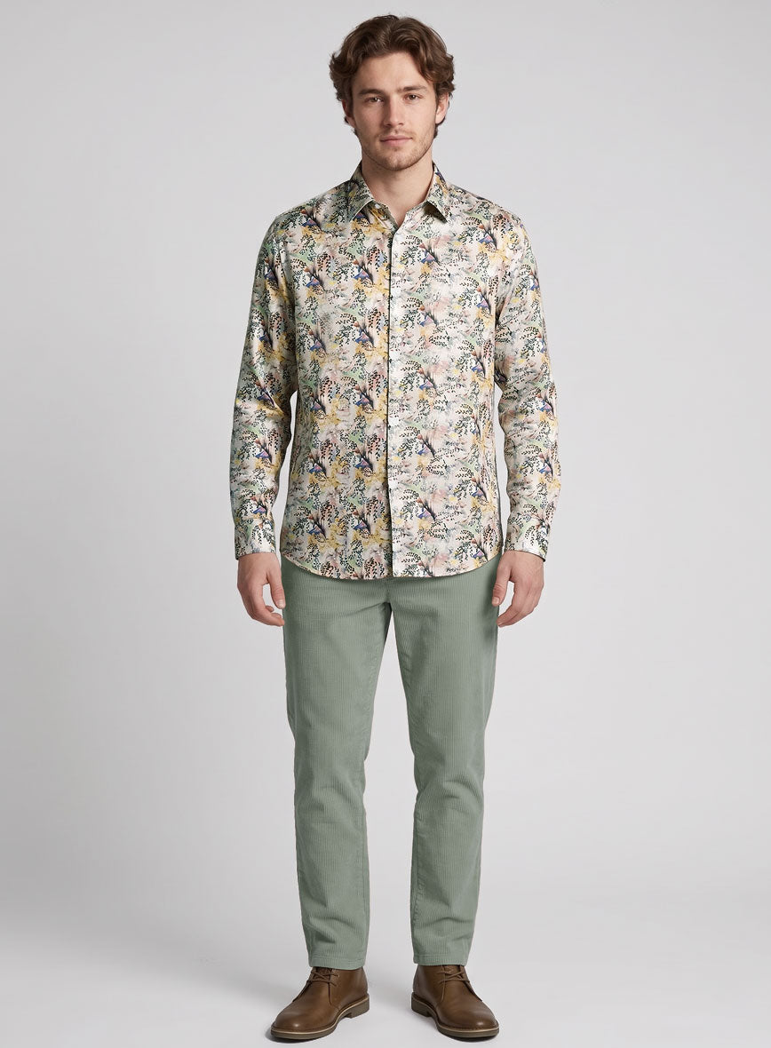 Faelix Silk Cotton Shirt - StudioSuits