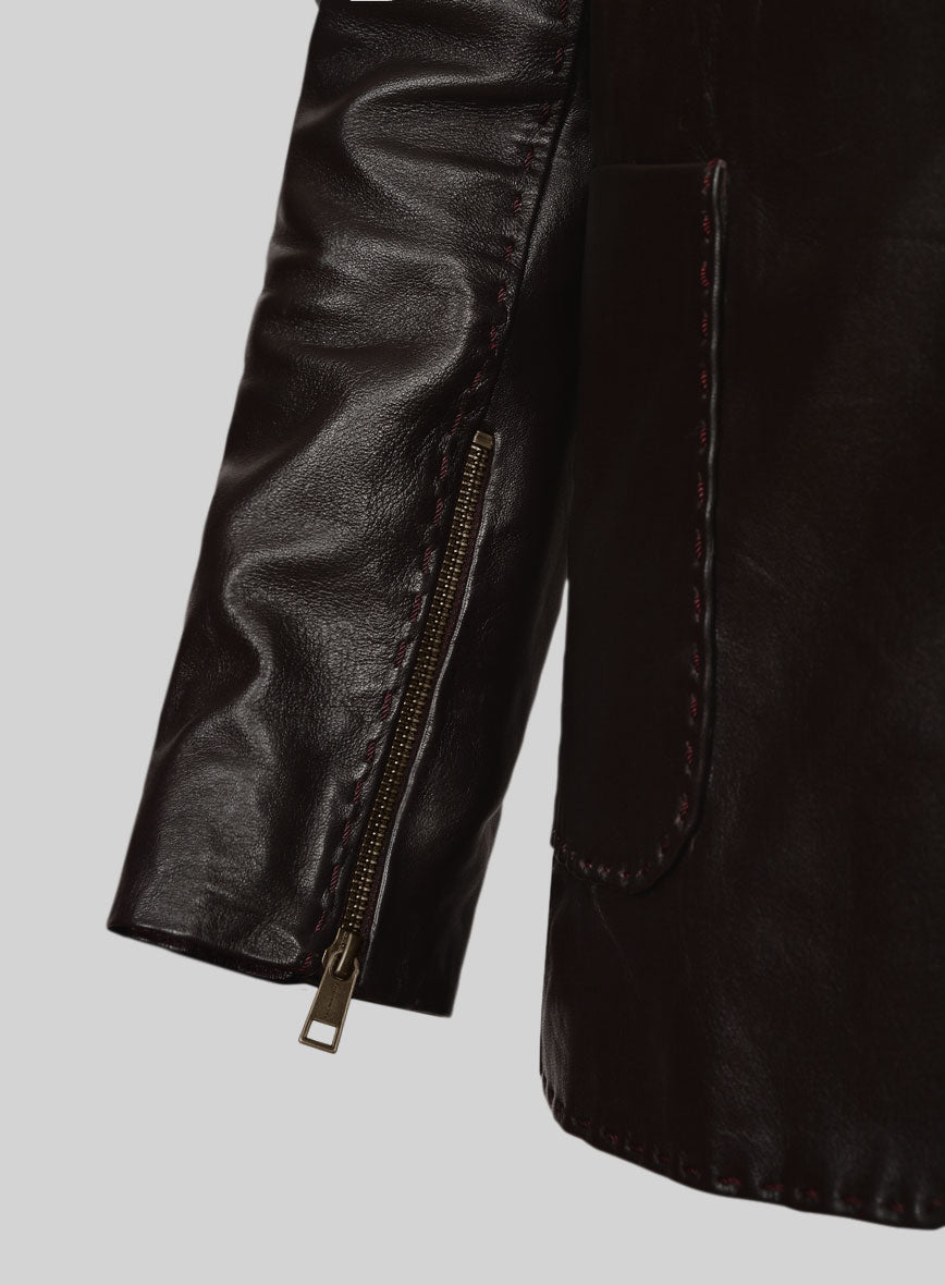 Fast and Furious Leather Blazer - StudioSuits