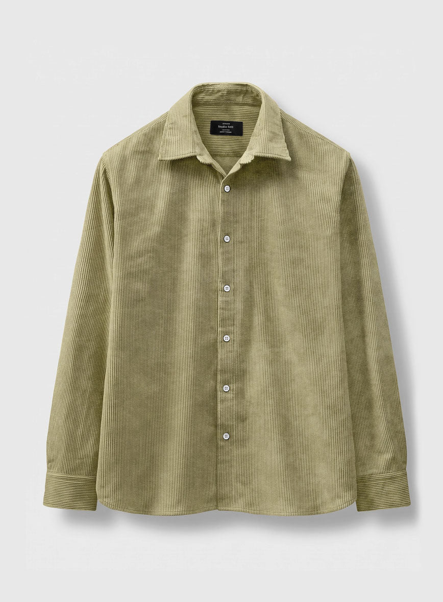 Fawn Corduroy Shirt - StudioSuits