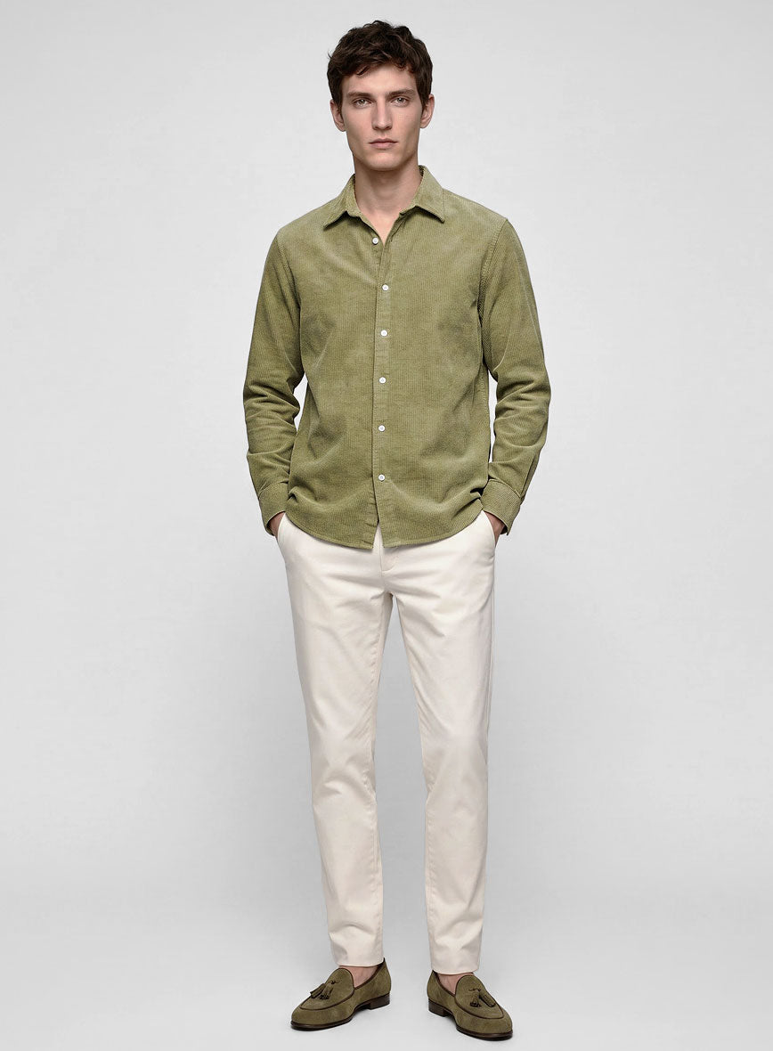 Fawn Corduroy Shirt - StudioSuits