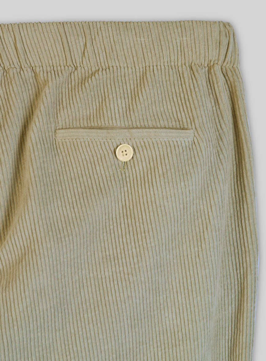 Easy Pants Fawn Corduroy - StudioSuits