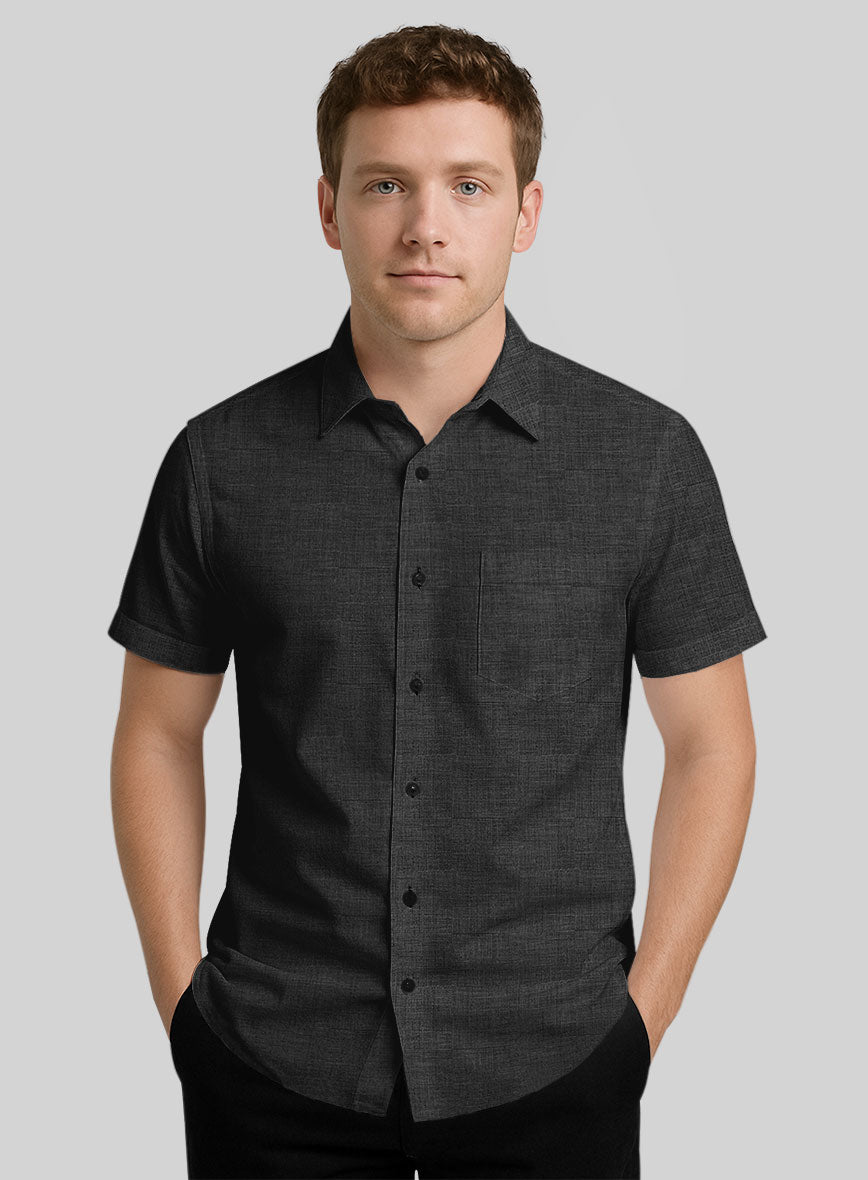 Filafil Poplene Gray Shirt - StudioSuits