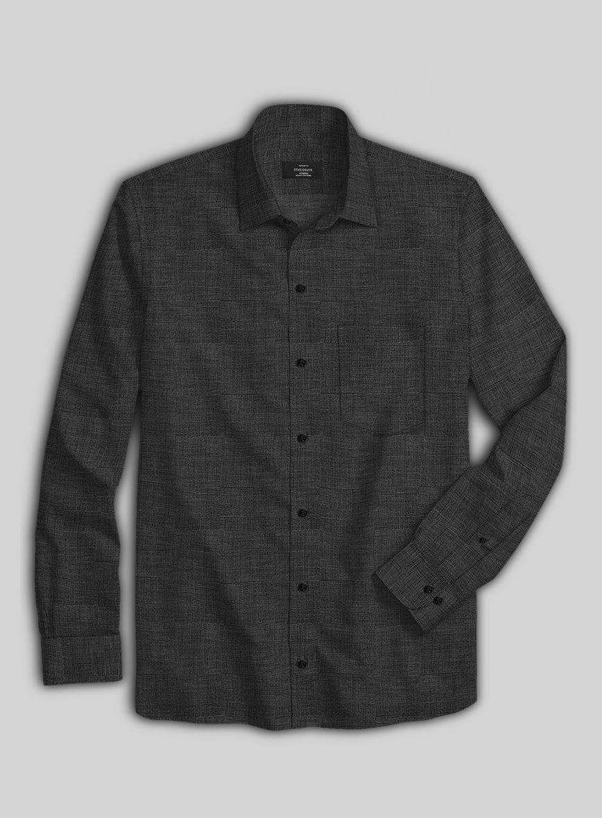 Filafil Poplene Gray Shirt - StudioSuits