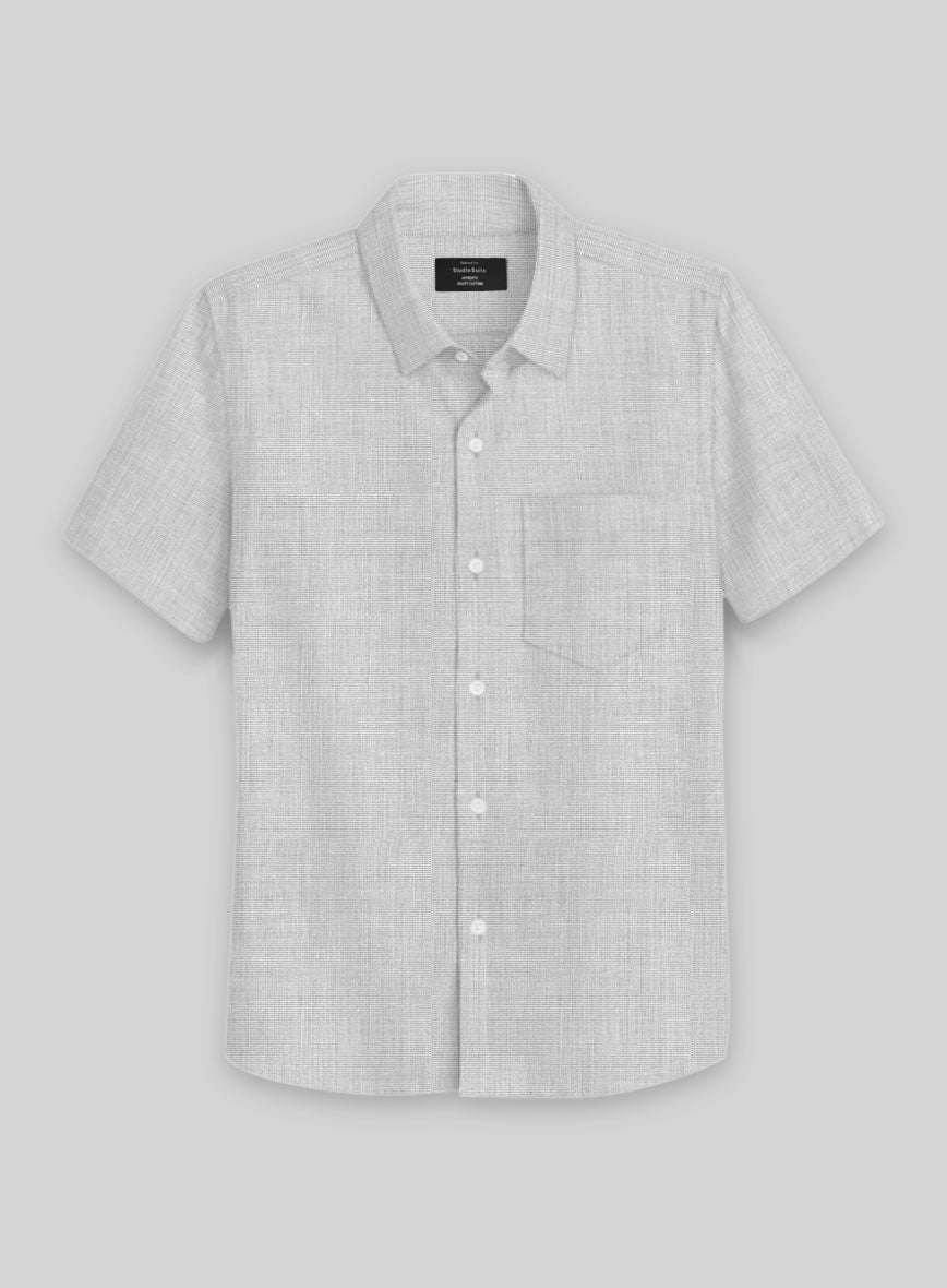 Filafil Poplene Light Gray Shirt - StudioSuits