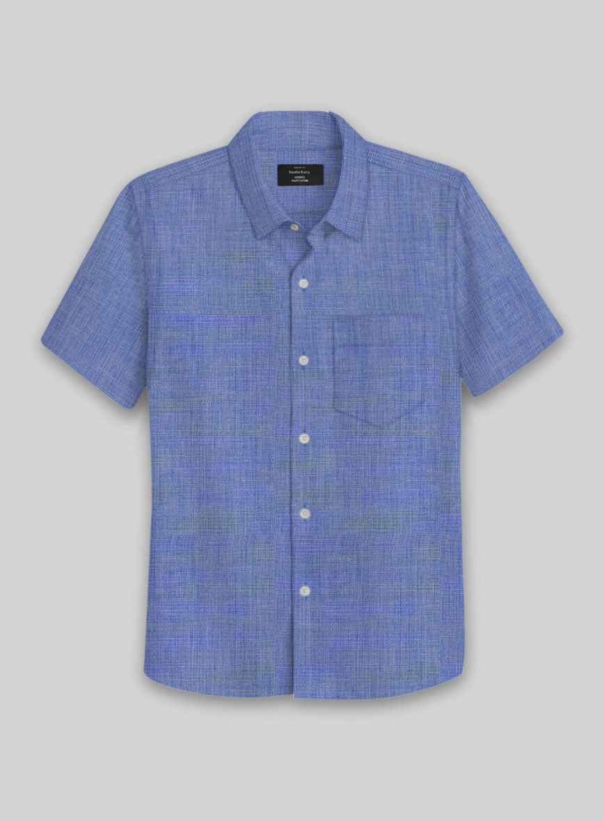 Filafil Poplene Blue Shirt - StudioSuits