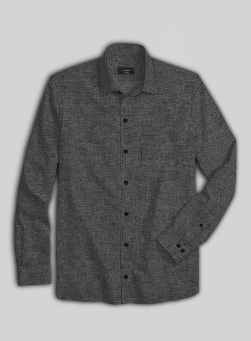 Filafil Poplene Gray Shirt - StudioSuits