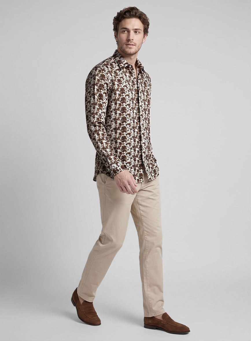 Fiorentino Silk Cotton Shirt - StudioSuits