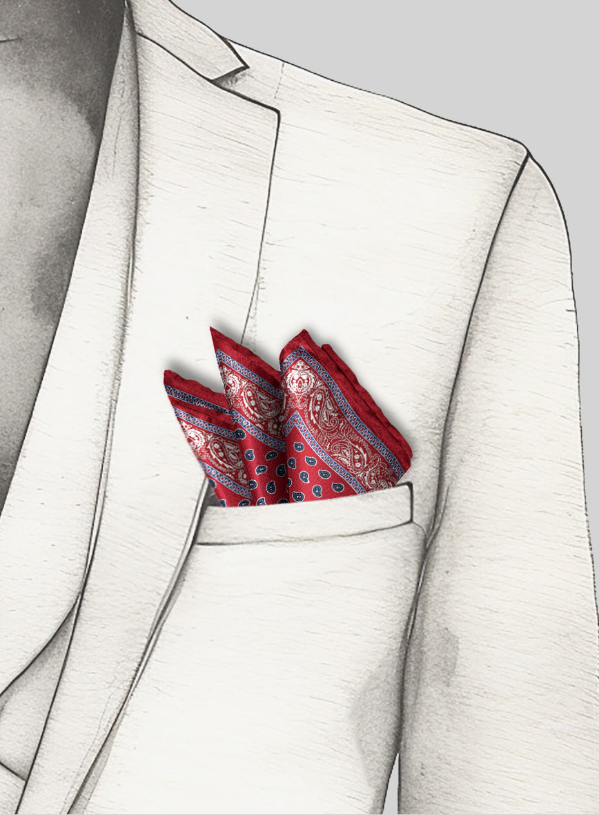 Fiorenzo Silk Pocket Square - StudioSuits