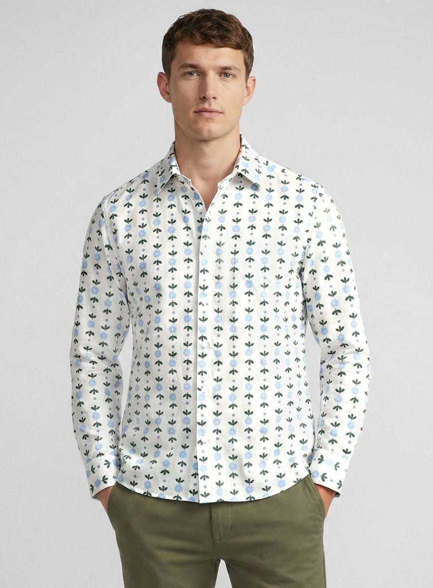 Flora Lane Cotton Shirt - StudioSuits