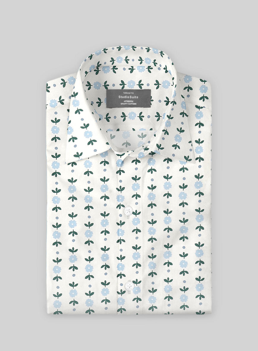 Flora Lane Cotton Shirt - StudioSuits