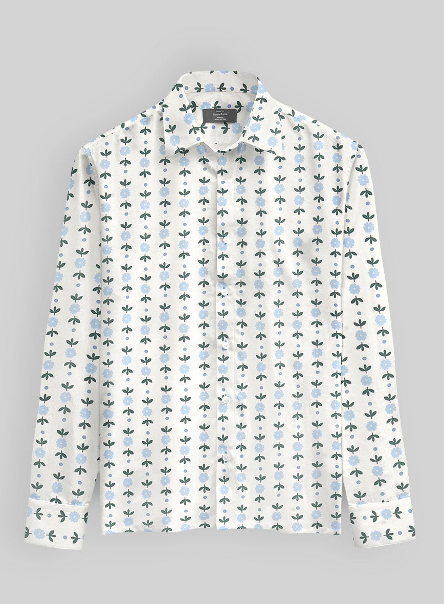Flora Lane Cotton Shirt - StudioSuits