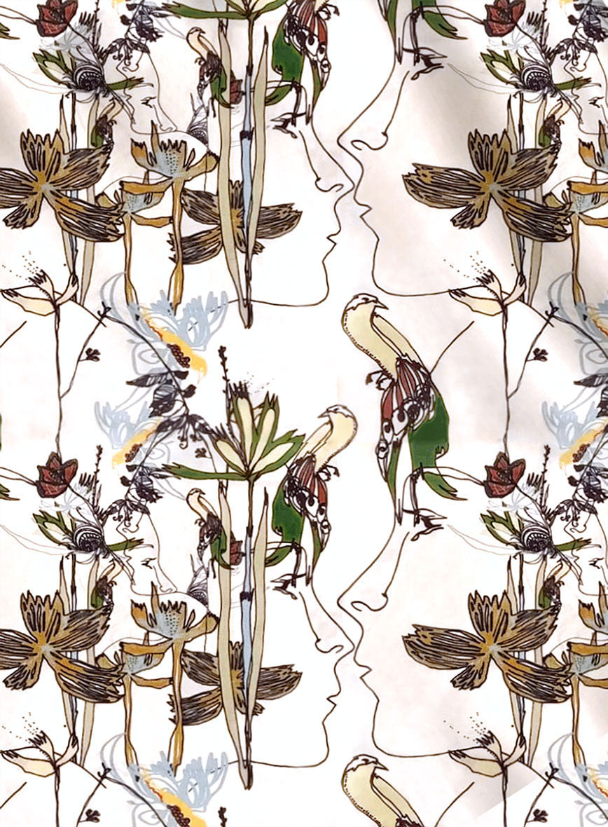 Florelique Silk Shirt - StudioSuits