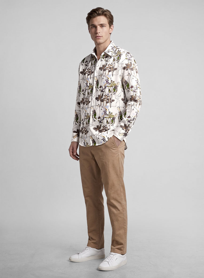Florelique Silk Shirt - StudioSuits