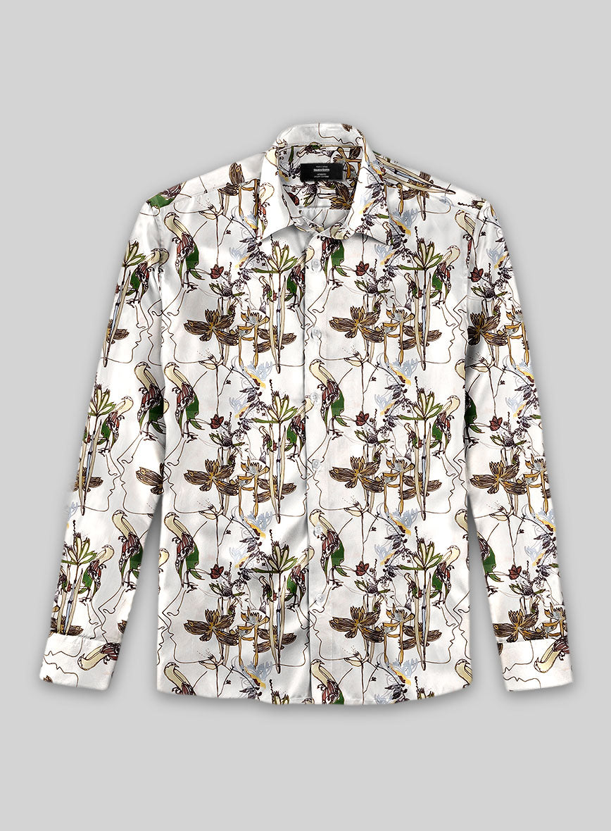 Florelique Silk Shirt - StudioSuits