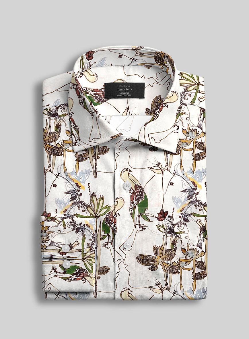 Florelique Silk Shirt - StudioSuits