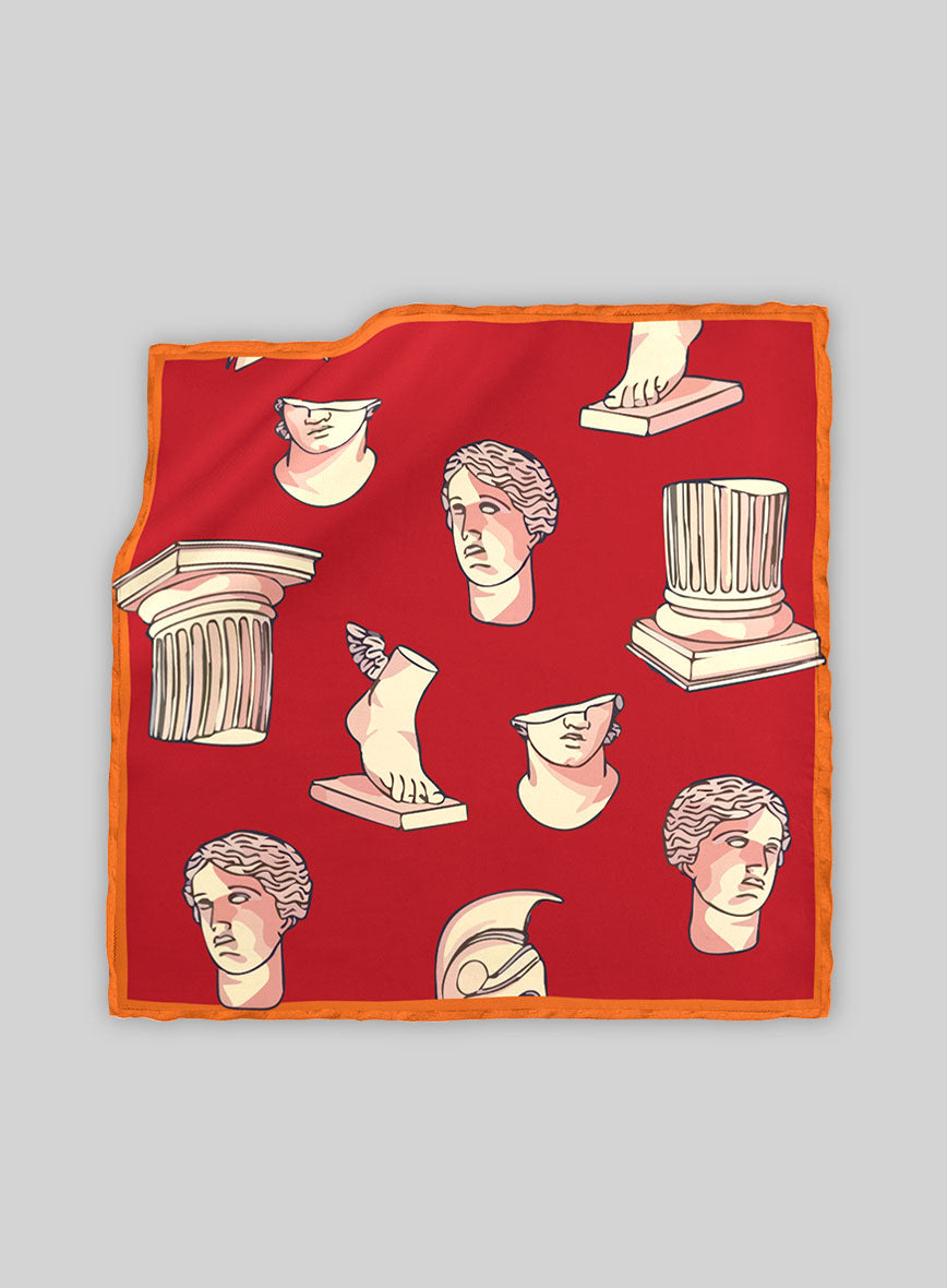 Fragmenta Silk Pocket Square - StudioSuits