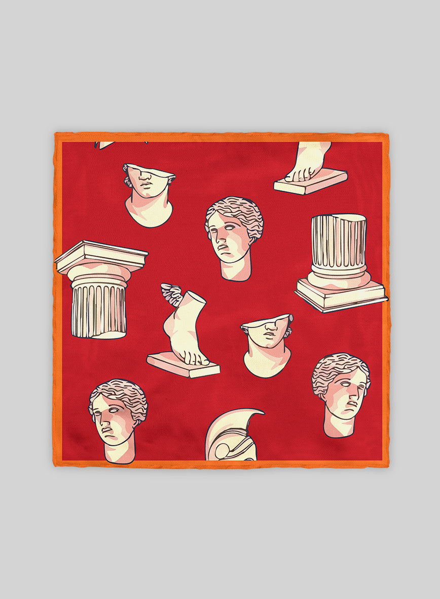 Fragmenta Silk Pocket Square - StudioSuits