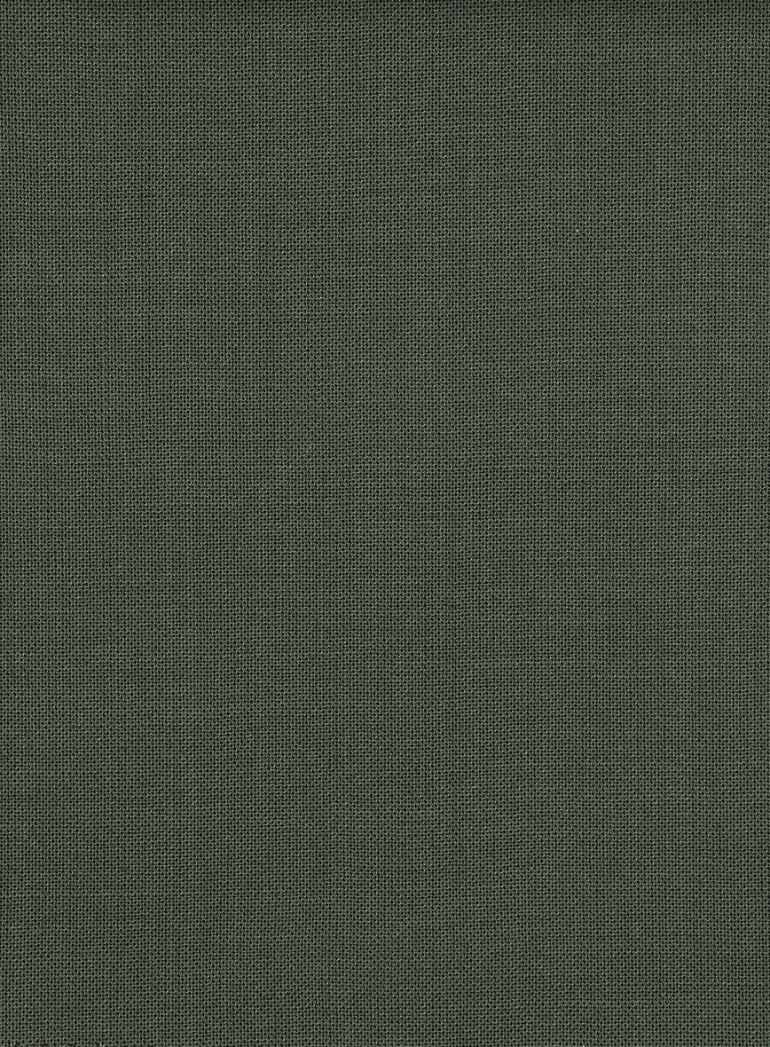 Fresco Green Wool Suit - StudioSuits