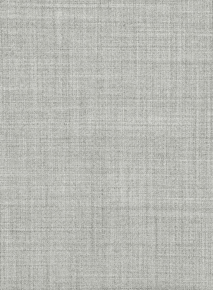 Fresco Light Gray Wool Jacket - StudioSuits