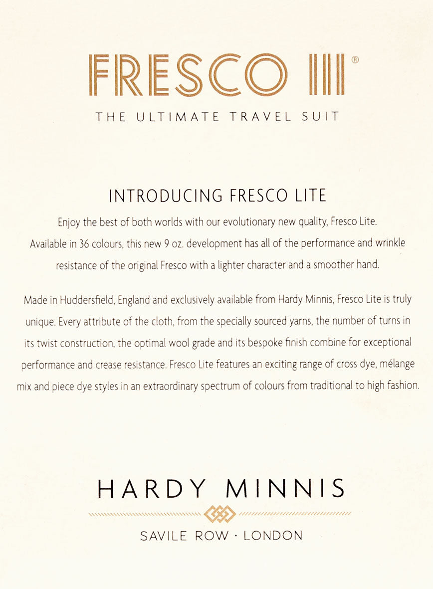 Fresco Light Gray Wool Pants - StudioSuits