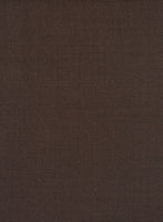 Fresco Brown Wool Jacket - StudioSuits