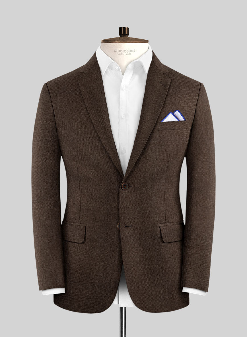 Fresco Brown Wool Suit