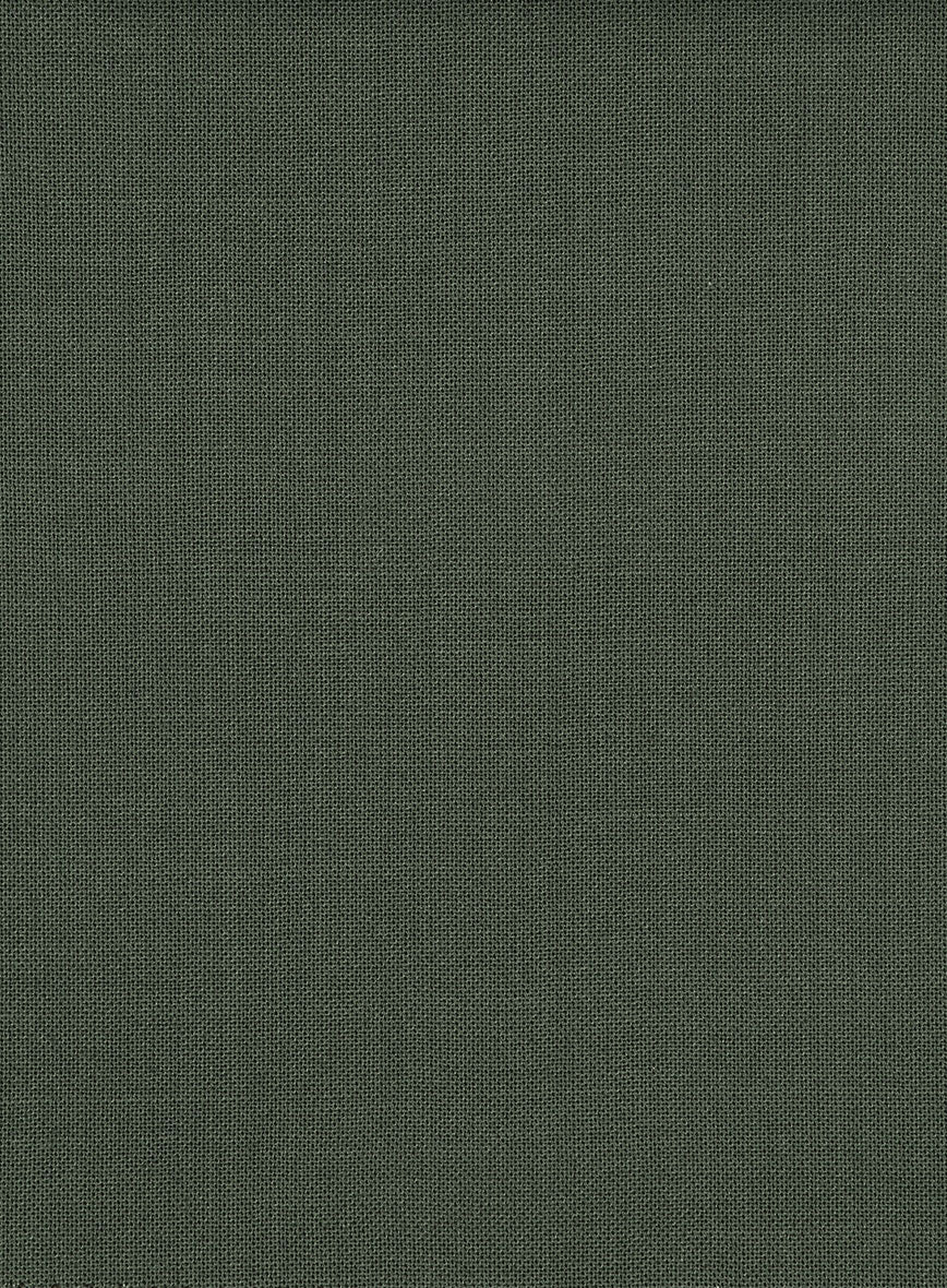 Fresco Green Wool Suit - StudioSuits