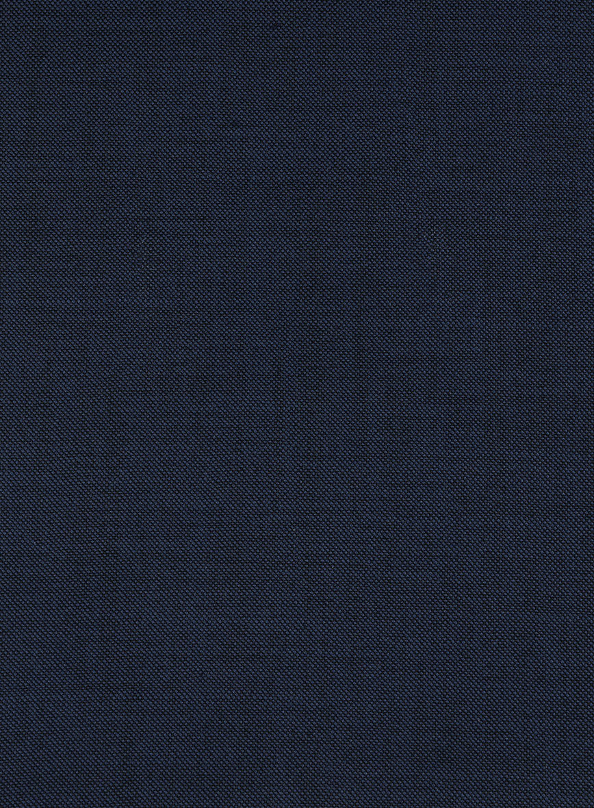 Fresco Island Blue Wool Jacket - StudioSuits