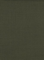 Fresco Olive Wool Jacket - StudioSuits