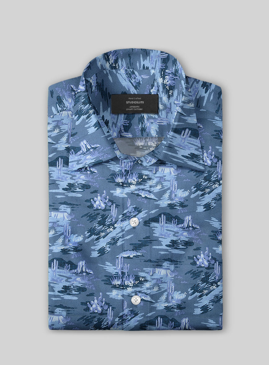 Frostbite Camo Organic Cotton Shirt - StudioSuits