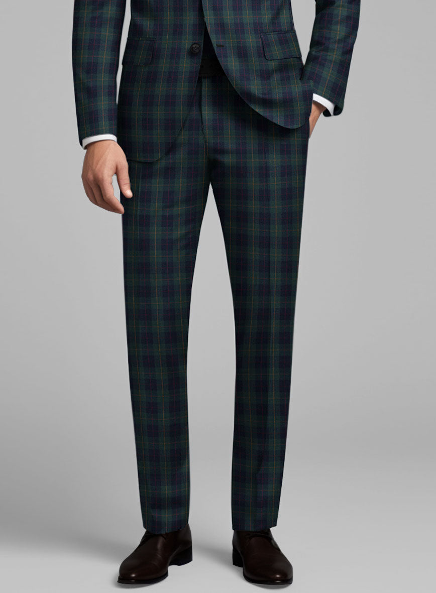 Frosted Forest Check Suit - StudioSuits