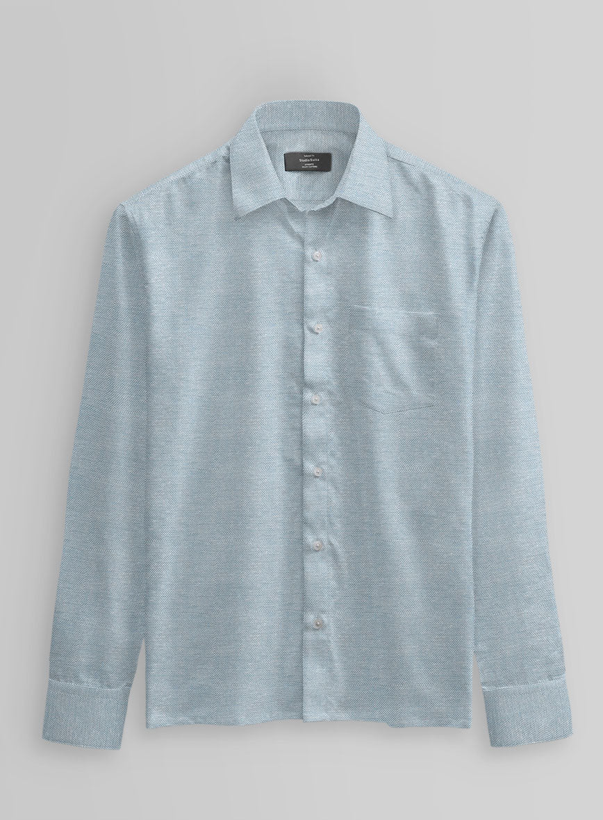 Frostline Dobby Cotton Shirt - StudioSuits