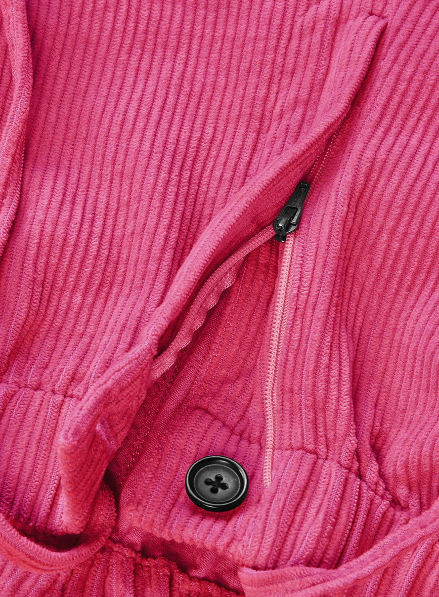Easy Pants Fusica Pink Corduroy - StudioSuits