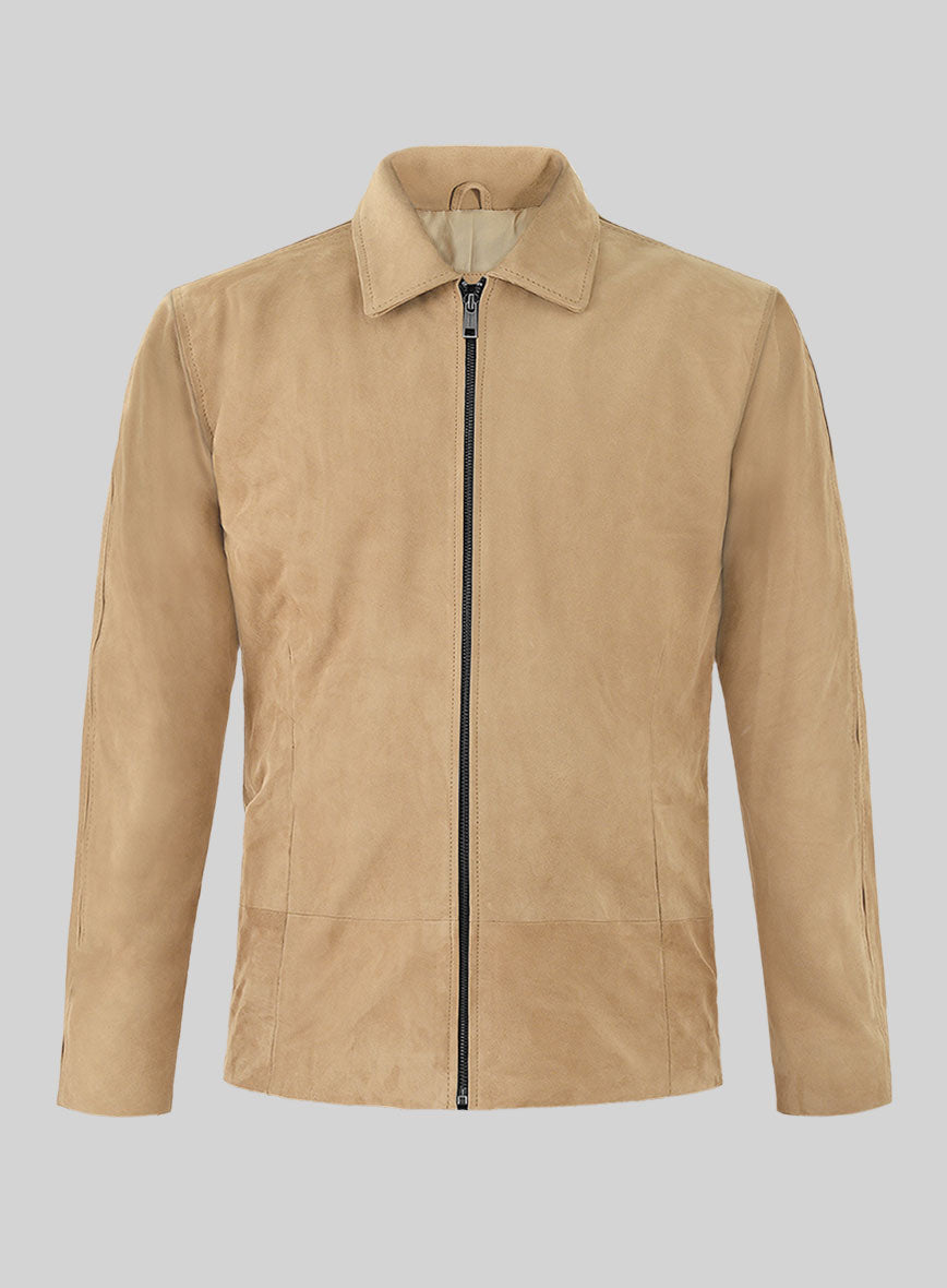 Gearshift Tan Leather Jacket - StudioSuits