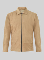 Gearshift Tan Leather Jacket - StudioSuits