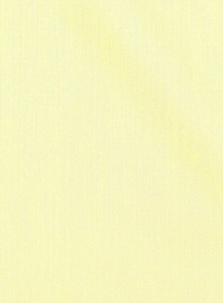 Giza Yellow Cotton Shirt - StudioSuits