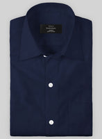 Giza Air Blue Cotton Shirt - StudioSuits