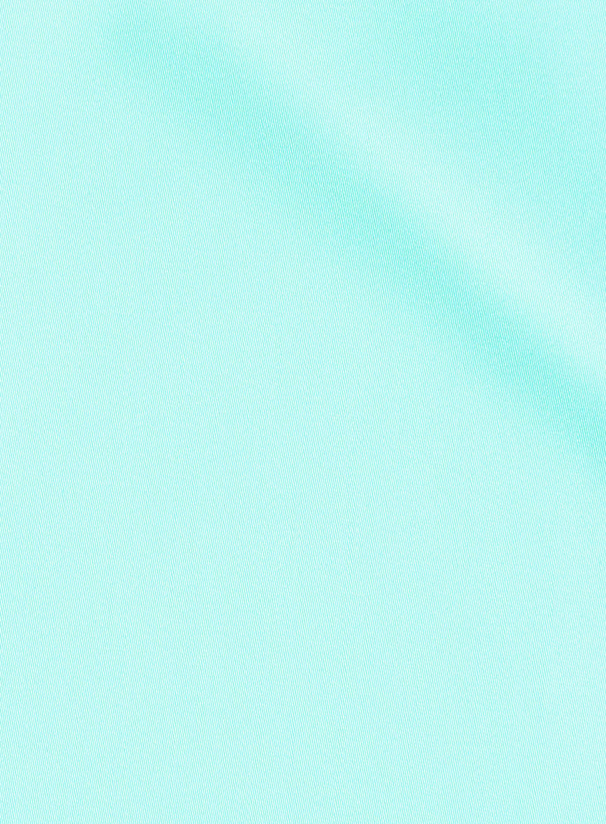 Giza Aqua Cotton Shirt - StudioSuits