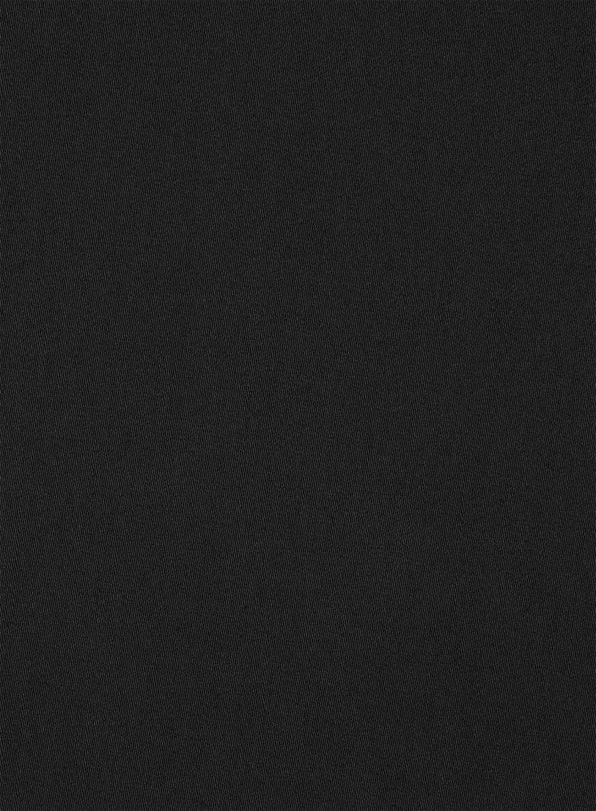 Giza Black Cotton Shirt - StudioSuits