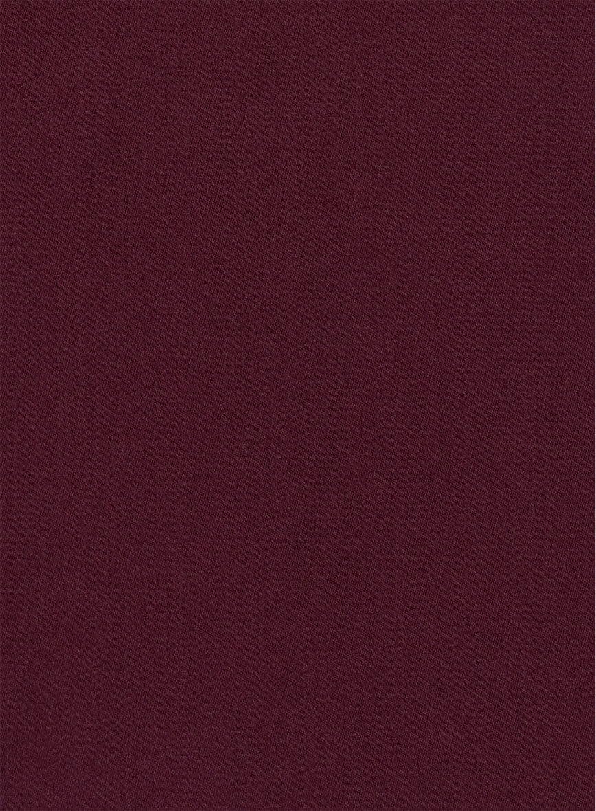 Giza Burgundy Cotton Shirt - StudioSuits